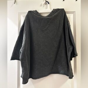 Zara Charcoal Gray Shirt